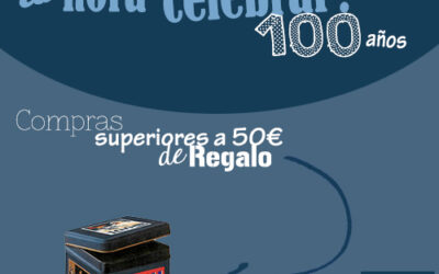 ¡Oferta conmomerativa de los 100 años de BERU!